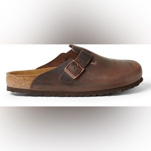 Birkenstock Boston Soft Footbed Clogs Men's - Habana NIB